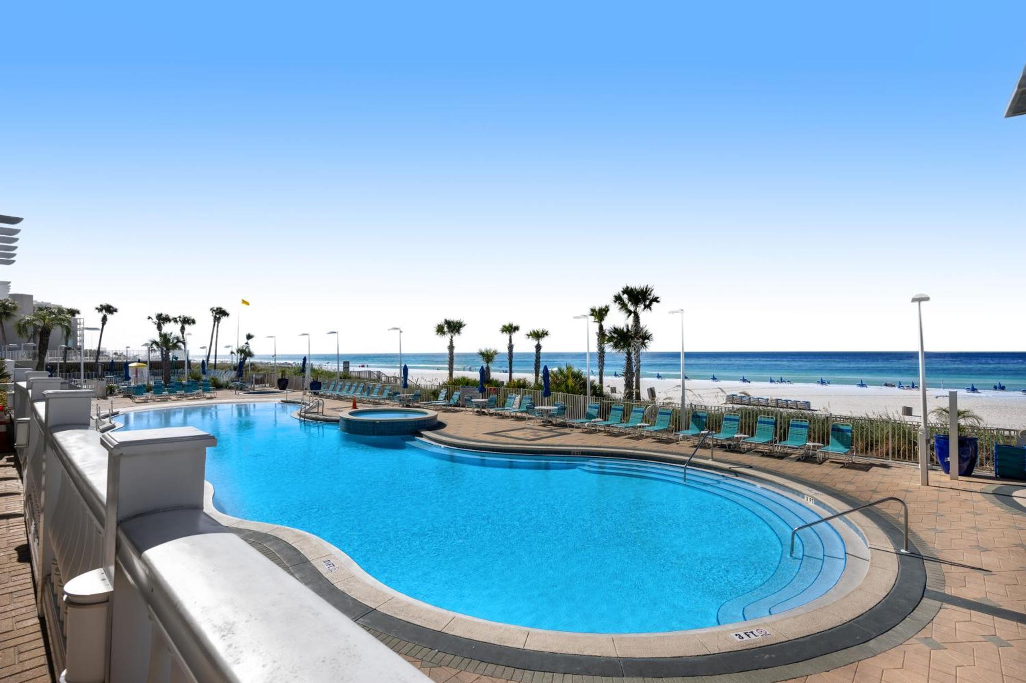 Fantastic Ocean Front 1 Bd Condo At Boardwalk In Panama City Beach! Bagian luar foto