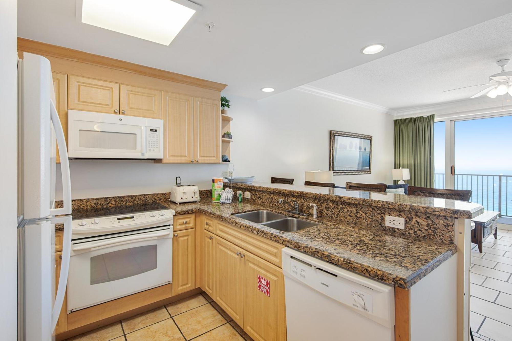 Fantastic Ocean Front 1 Bd Condo At Boardwalk In Panama City Beach! Bagian luar foto
