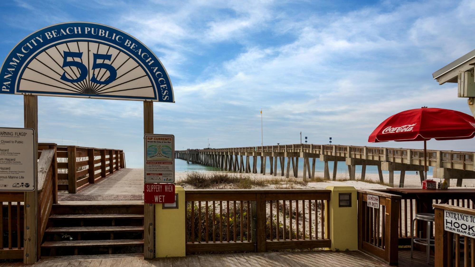 Fantastic Ocean Front 1 Bd Condo At Boardwalk In Panama City Beach! Bagian luar foto